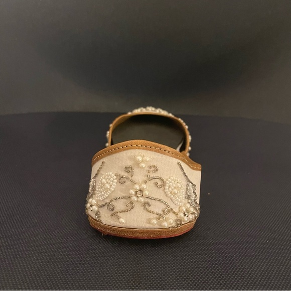 Beaded Leather Flats - Picture 6 of 14